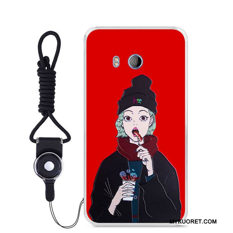 Kuori Htc U11 Laukut Murtumaton Trendi, Kotelo Htc U11 Silikoni Väriset Uusi