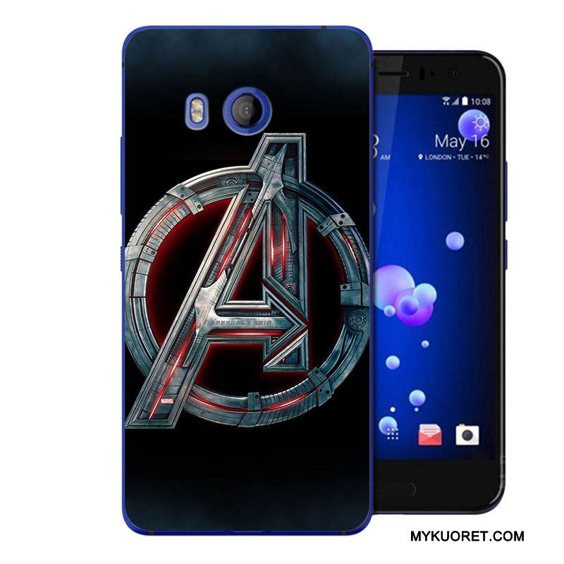 Kuori Htc U11 Laukut Puhelimen Kuoret Jauhe, Kotelo Htc U11 Sarjakuva Trendi Murtumaton