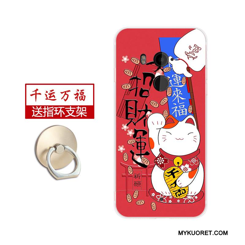 Kuori Htc U11+ Laukut Puhelimen Kuoret Rikkaus, Kotelo Htc U11+ Pehmeä Neste Murtumaton Festivaali