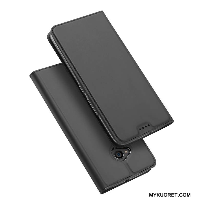 Kuori Htc U11 Life Kuoret Liukumaton Kortti, Kotelo Htc U11 Life Tuki Ohut Kulta