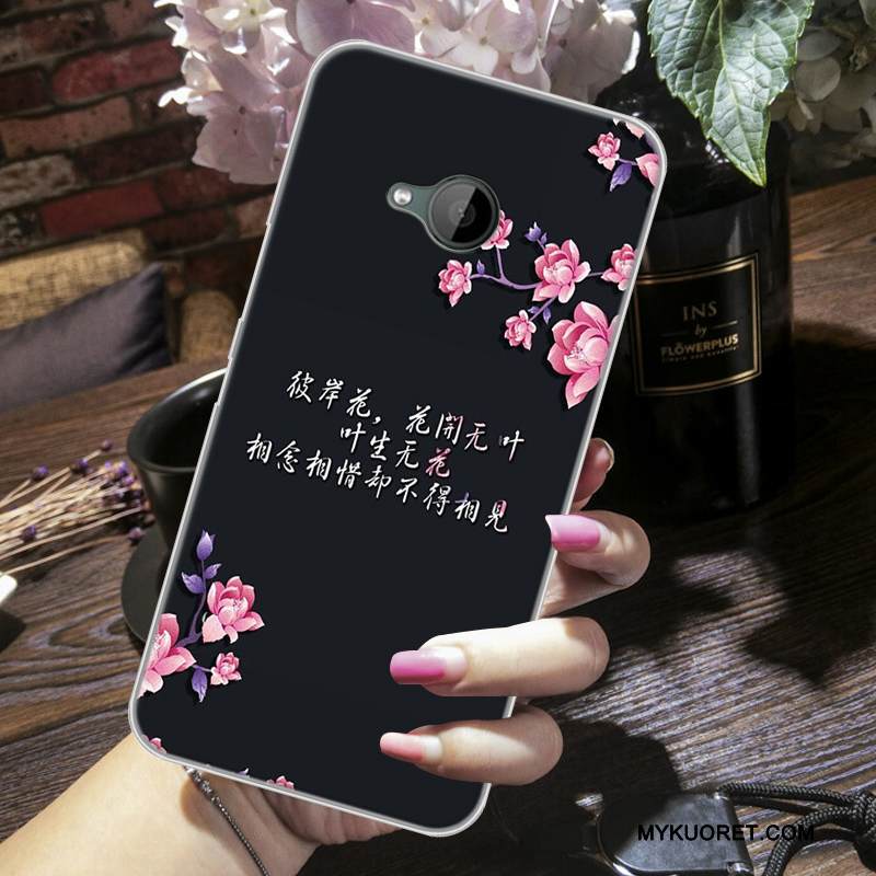 Kuori Htc U11 Life Laukut Persoonallisuus Puhelimen Kuoret, Kotelo Htc U11 Life Sarjakuva Punainen