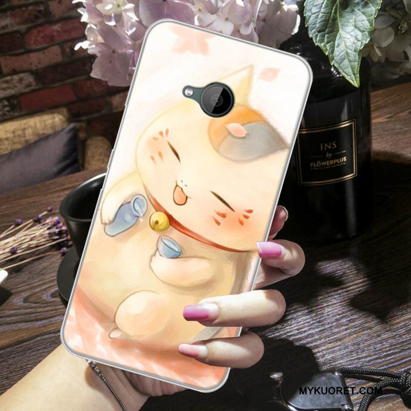 Kuori Htc U11 Life Laukut Persoonallisuus Puhelimen Kuoret, Kotelo Htc U11 Life Sarjakuva Punainen