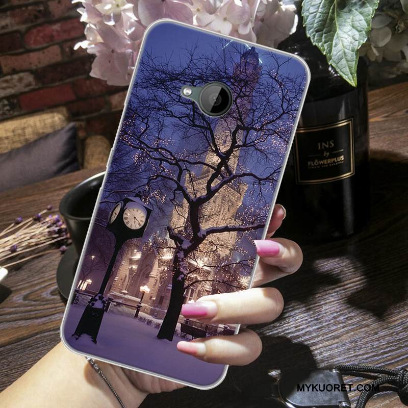 Kuori Htc U11 Life Laukut Persoonallisuus Puhelimen Kuoret, Kotelo Htc U11 Life Sarjakuva Punainen