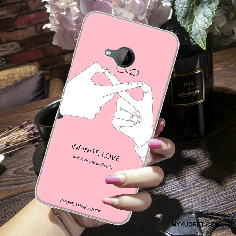 Kuori Htc U11 Life Laukut Persoonallisuus Puhelimen Kuoret, Kotelo Htc U11 Life Sarjakuva Punainen