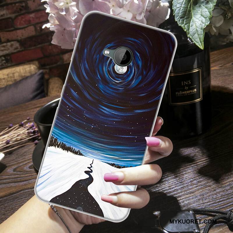 Kuori Htc U11 Life Laukut Persoonallisuus Puhelimen Kuoret, Kotelo Htc U11 Life Sarjakuva Punainen