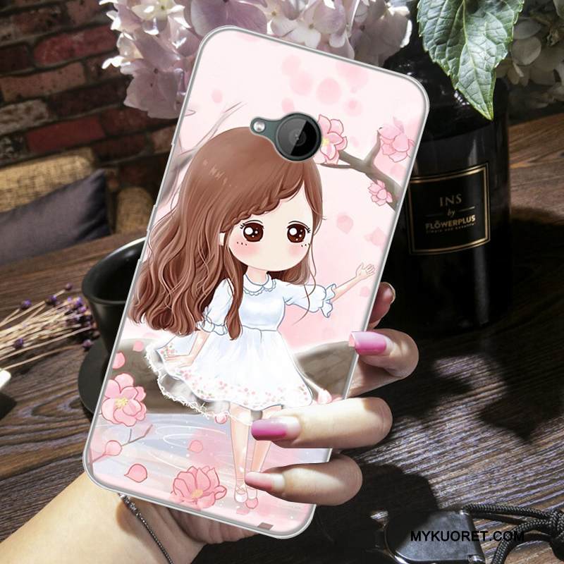 Kuori Htc U11 Life Laukut Persoonallisuus Puhelimen Kuoret, Kotelo Htc U11 Life Sarjakuva Punainen