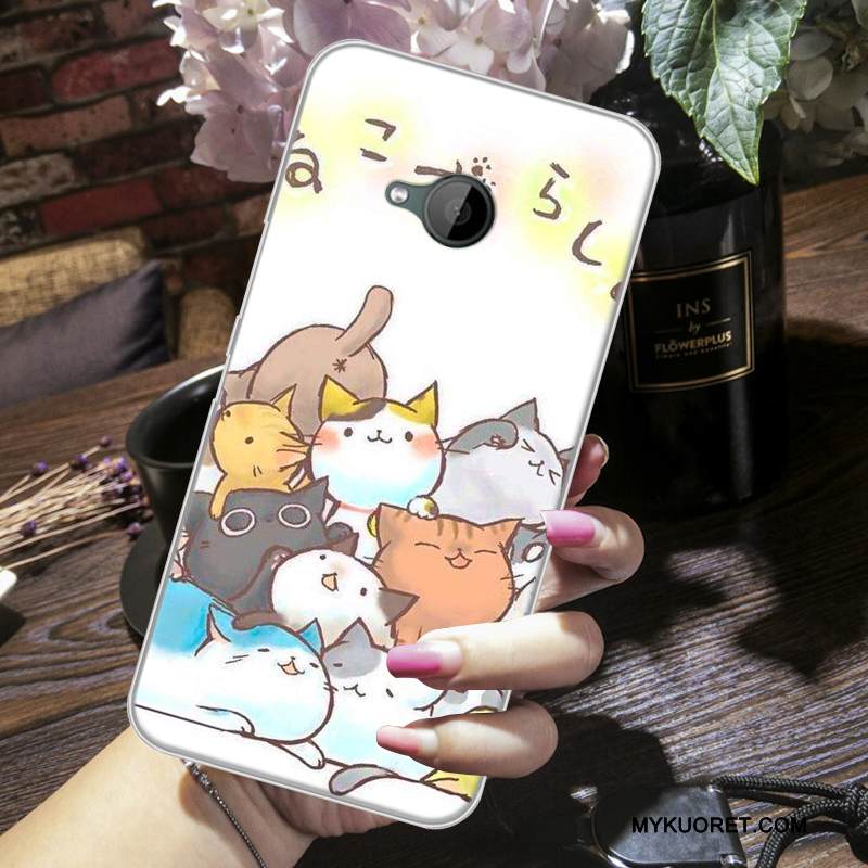 Kuori Htc U11 Life Laukut Persoonallisuus Puhelimen Kuoret, Kotelo Htc U11 Life Sarjakuva Punainen