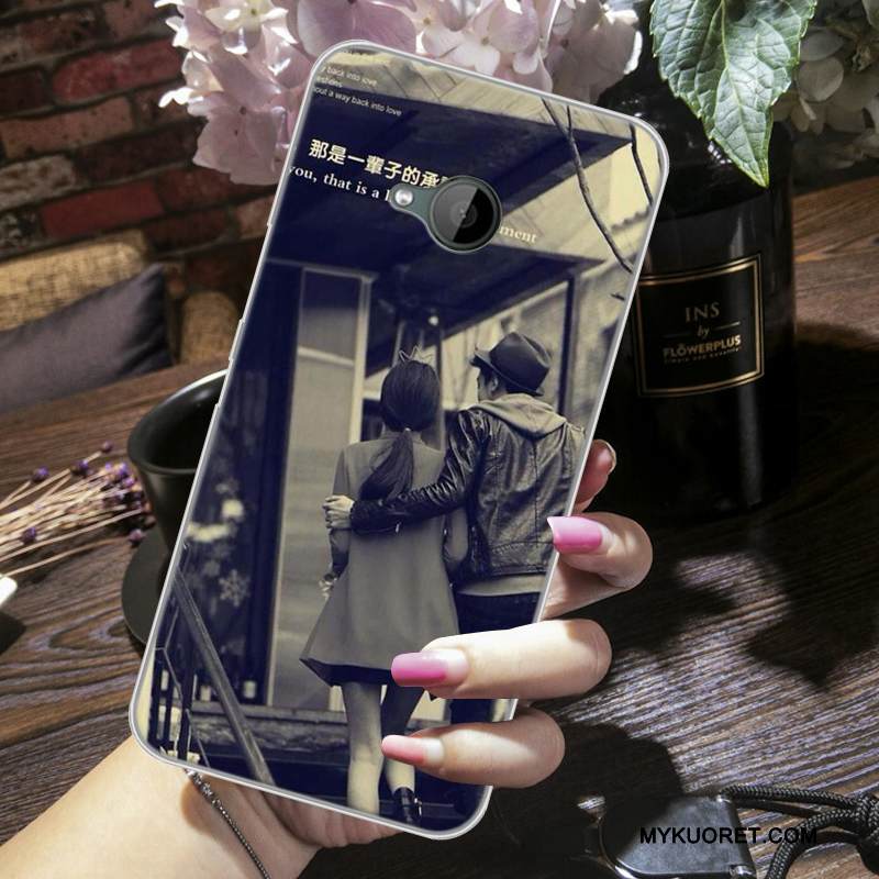 Kuori Htc U11 Life Laukut Persoonallisuus Puhelimen Kuoret, Kotelo Htc U11 Life Sarjakuva Punainen