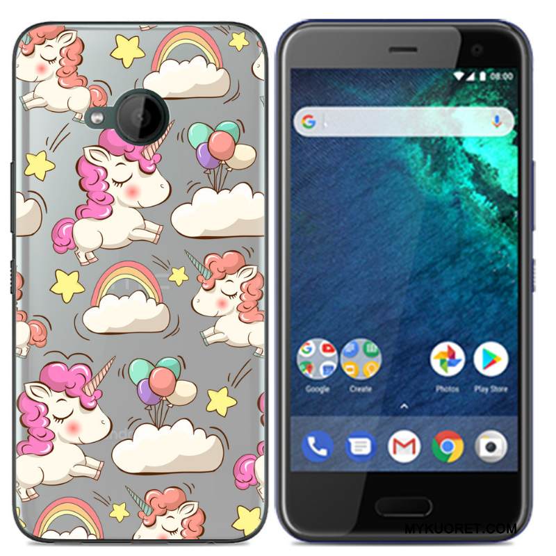Kuori Htc U11 Life Maalaus Uusi Ihana, Kotelo Htc U11 Life Sarjakuva Trendi Puhelimen Kuoret