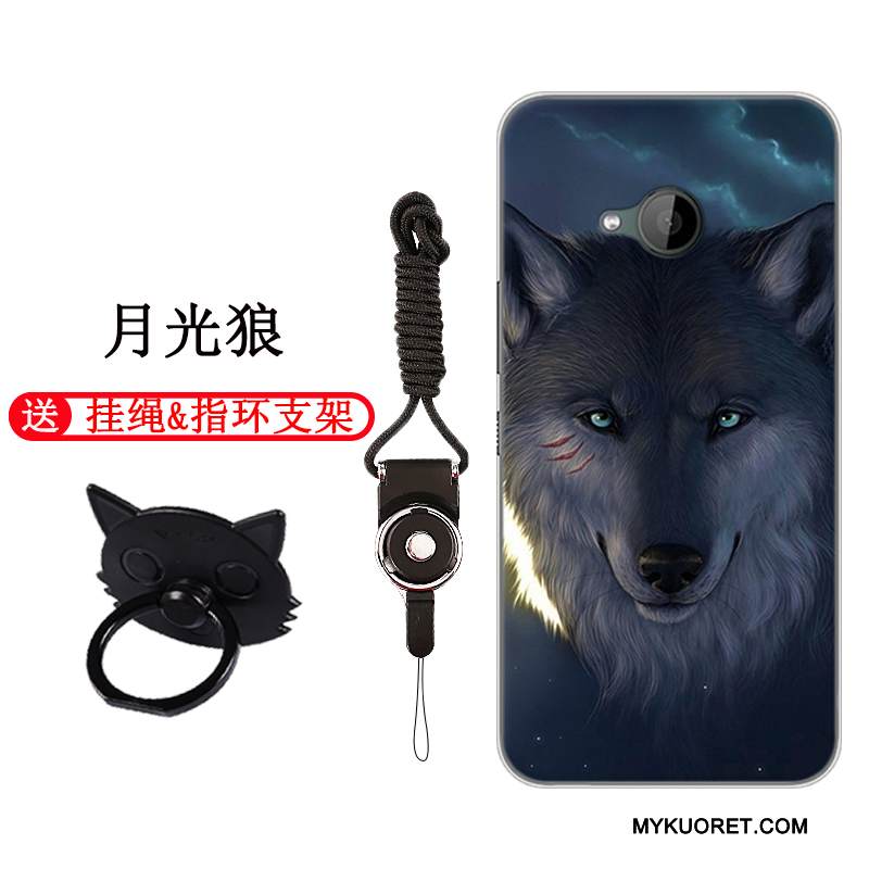 Kuori Htc U11 Life Suojaus Persoonallisuus Puhelimen Kuoret, Kotelo Htc U11 Life Pehmeä Neste Murtumaton Tummansininen