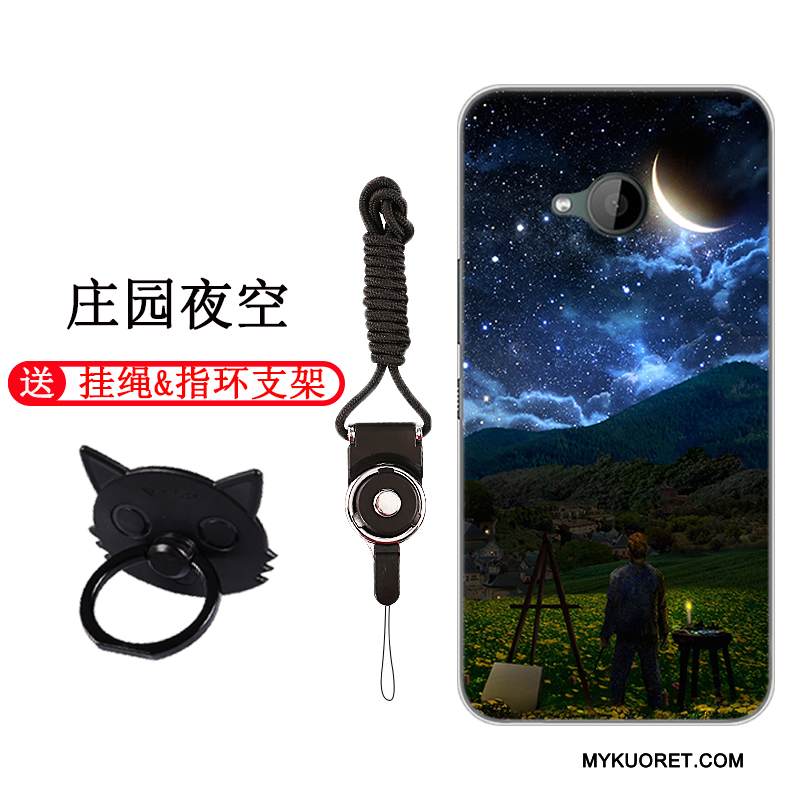 Kuori Htc U11 Life Suojaus Persoonallisuus Puhelimen Kuoret, Kotelo Htc U11 Life Pehmeä Neste Murtumaton Tummansininen