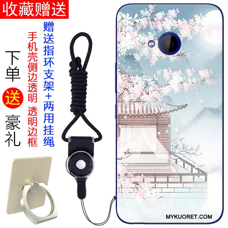 Kuori Htc U11 Life Suojaus Persoonallisuus Trendi, Kotelo Htc U11 Life Silikoni Vaalean Vihreä