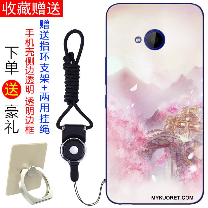 Kuori Htc U11 Life Suojaus Persoonallisuus Trendi, Kotelo Htc U11 Life Silikoni Vaalean Vihreä