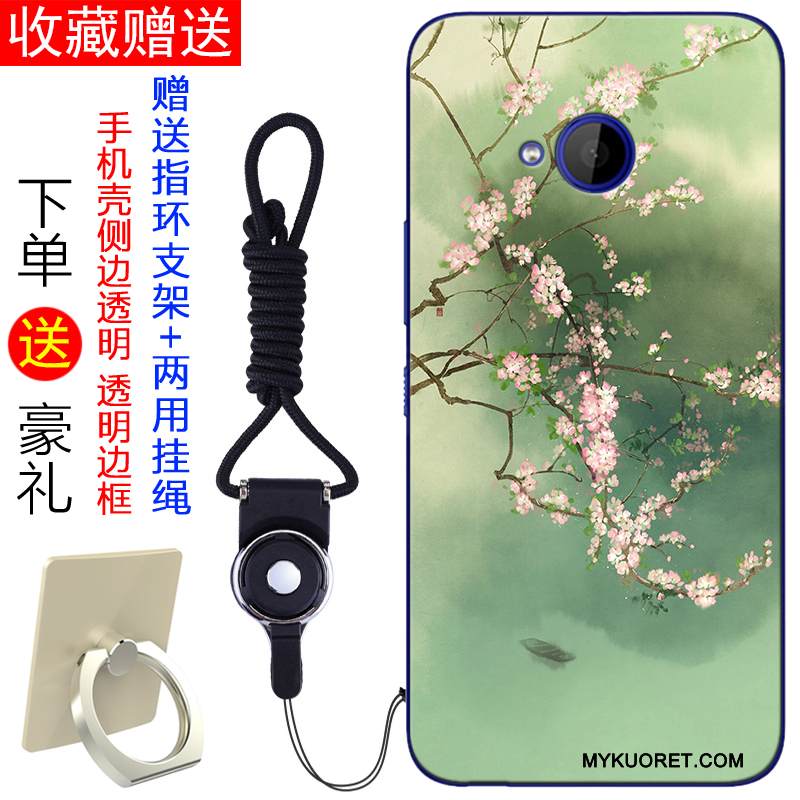 Kuori Htc U11 Life Suojaus Persoonallisuus Trendi, Kotelo Htc U11 Life Silikoni Vaalean Vihreä