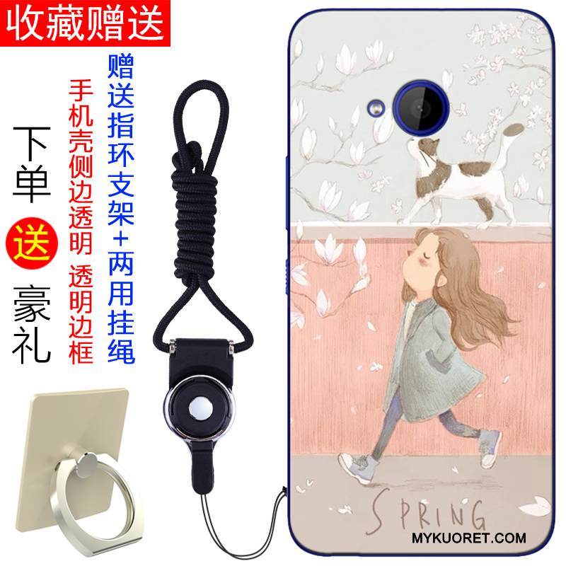 Kuori Htc U11 Life Suojaus Persoonallisuus Trendi, Kotelo Htc U11 Life Silikoni Vaalean Vihreä