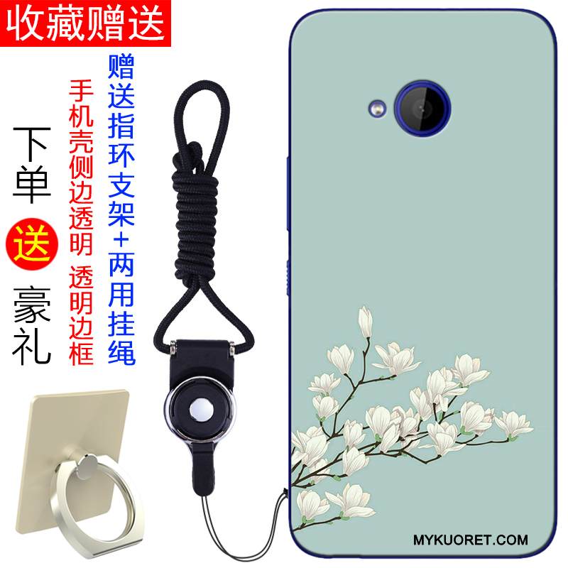 Kuori Htc U11 Life Suojaus Persoonallisuus Trendi, Kotelo Htc U11 Life Silikoni Vaalean Vihreä