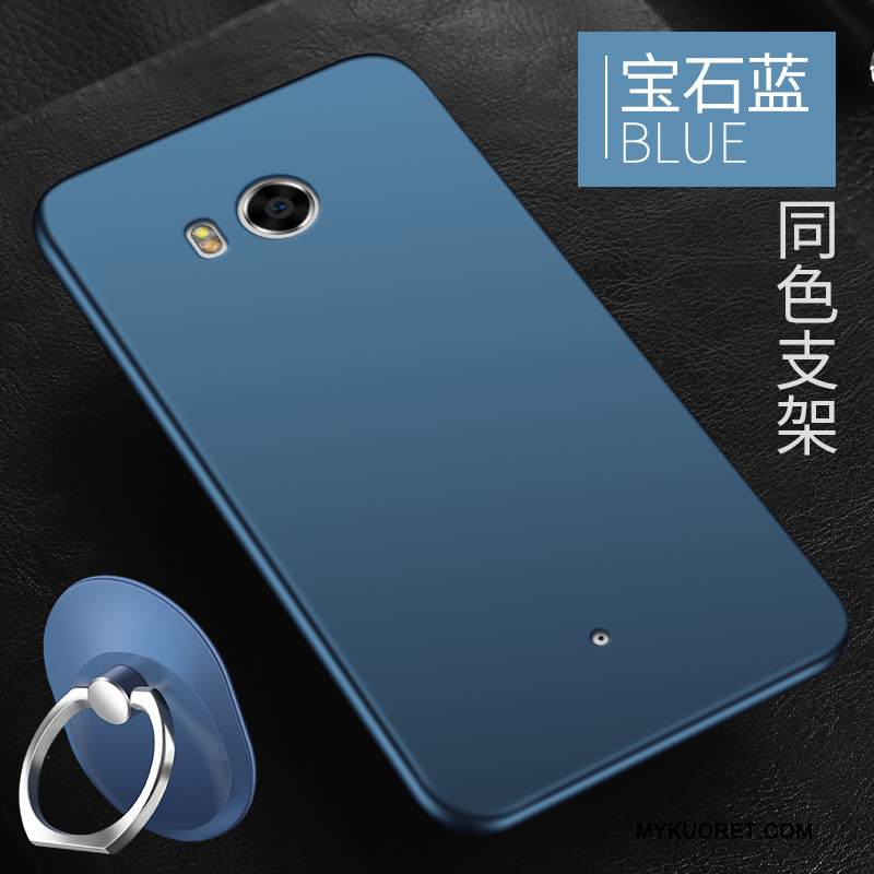 Kuori Htc U11 Luova Puhelimen Kuoret Musta, Kotelo Htc U11 Laukut Pesty Suede Murtumaton