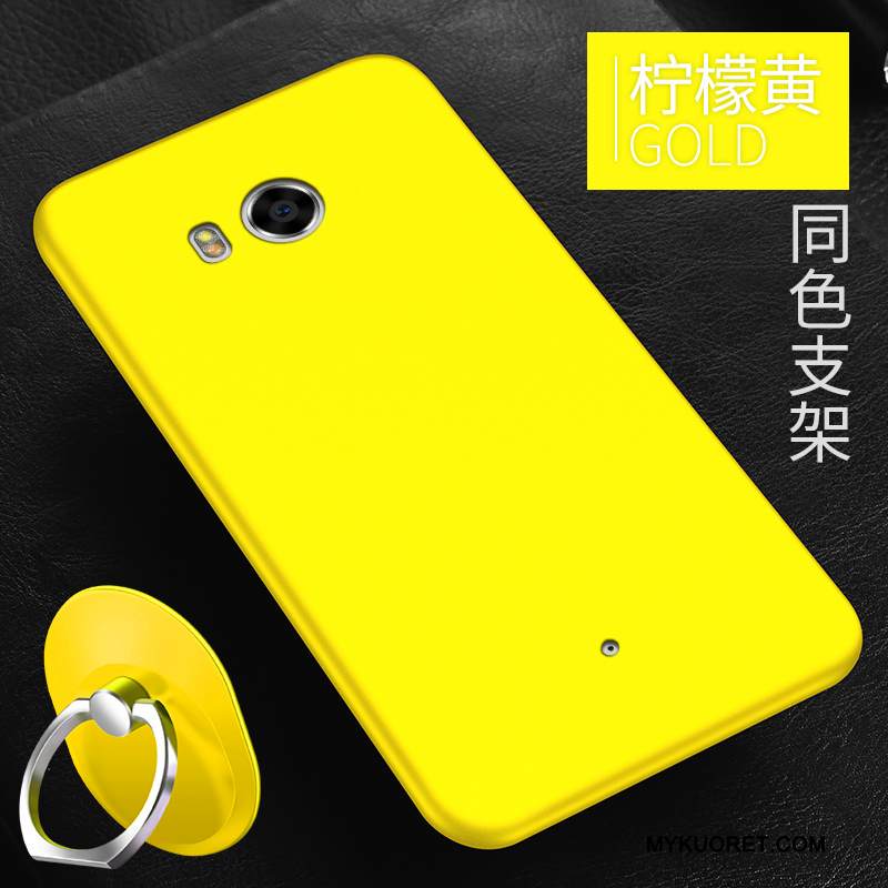 Kuori Htc U11 Luova Puhelimen Kuoret Musta, Kotelo Htc U11 Laukut Pesty Suede Murtumaton