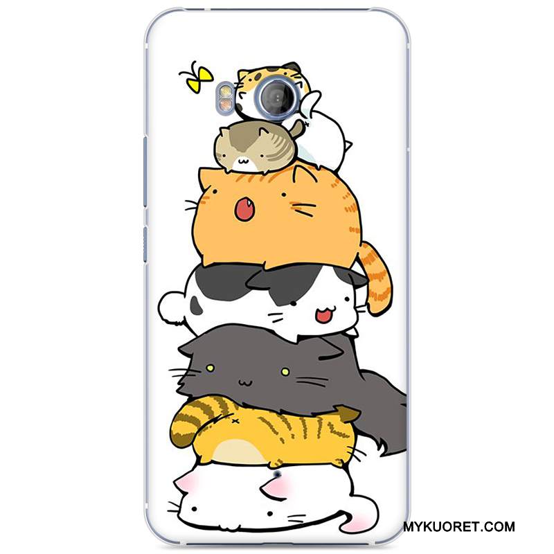 Kuori Htc U11 Maalaus Kova Keltainen, Kotelo Htc U11 Luova Persoonallisuus Trendi