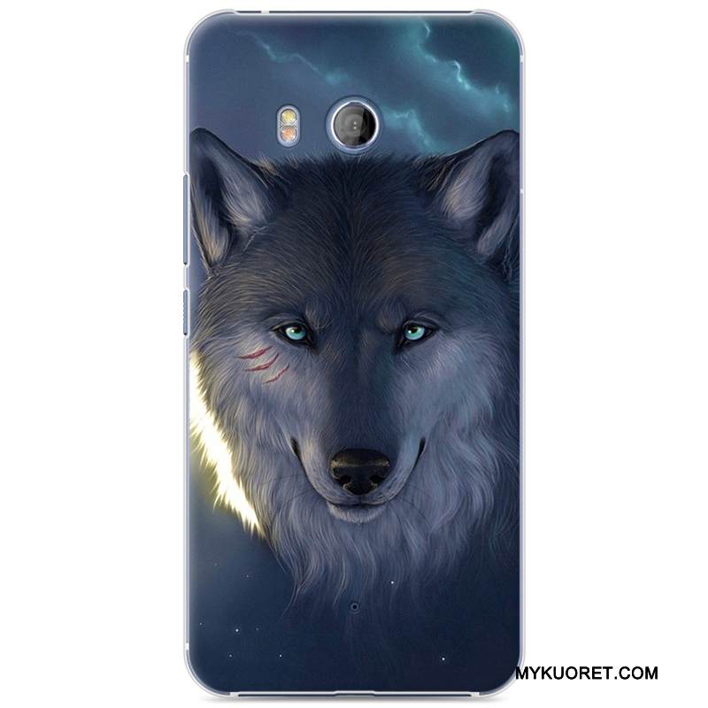 Kuori Htc U11 Maalaus Kova Keltainen, Kotelo Htc U11 Luova Persoonallisuus Trendi