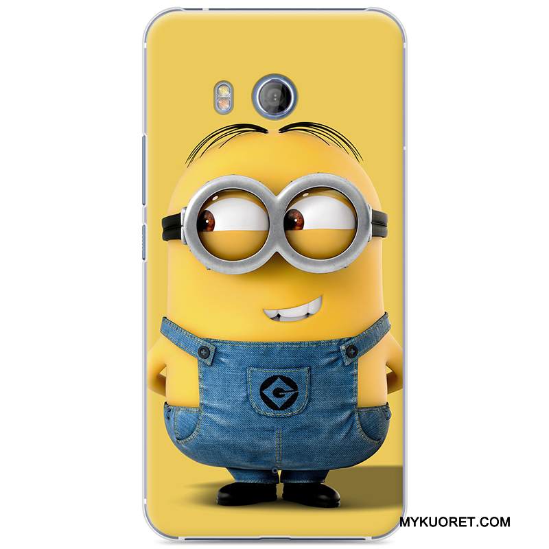 Kuori Htc U11 Maalaus Kova Keltainen, Kotelo Htc U11 Luova Persoonallisuus Trendi
