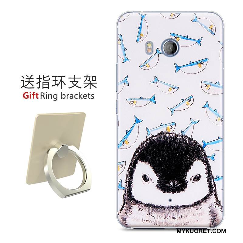 Kuori Htc U11 Maalaus Musta Taide, Kotelo Htc U11 Suojaus Kova Murtumaton