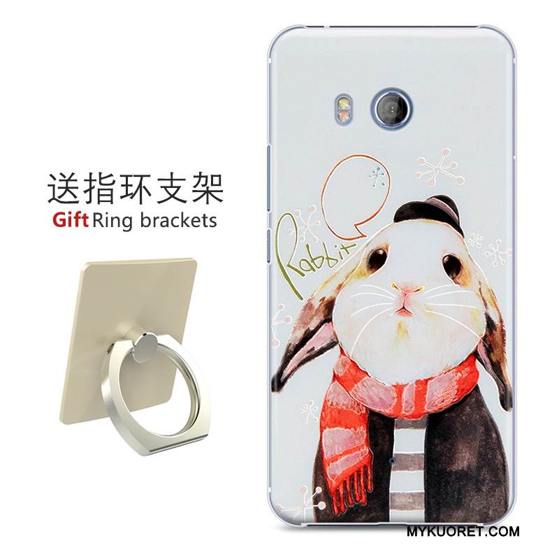 Kuori Htc U11 Maalaus Musta Taide, Kotelo Htc U11 Suojaus Kova Murtumaton