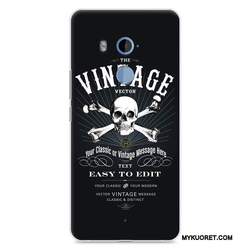 Kuori Htc U11+ Maalaus 说 Läpinäkyvä, Kotelo Htc U11+ Silikoni Maisema Puhelimen Kuoret