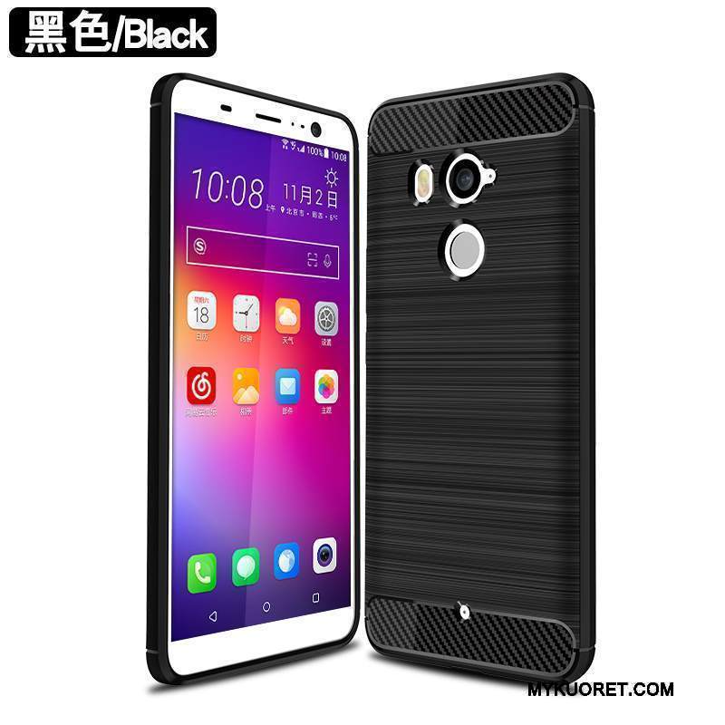 Kuori Htc U11+ Nahka Trendi Ultra, Kotelo Htc U11+ Silikoni Ohut Puhelimen Kuoret