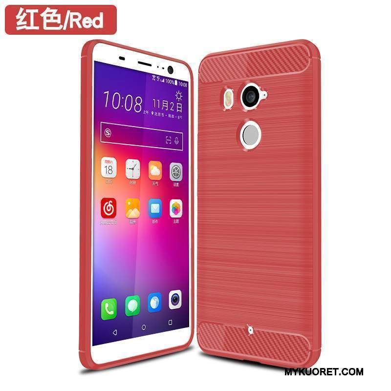 Kuori Htc U11+ Nahka Trendi Ultra, Kotelo Htc U11+ Silikoni Ohut Puhelimen Kuoret