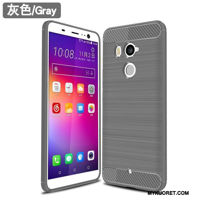 Kuori Htc U11+ Nahka Trendi Ultra, Kotelo Htc U11+ Silikoni Ohut Puhelimen Kuoret