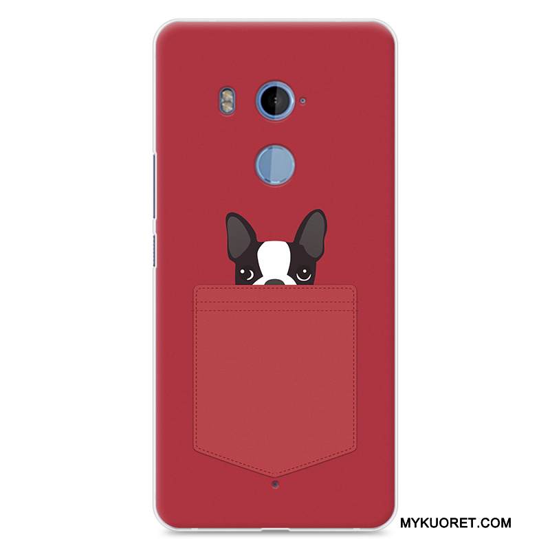 Kuori Htc U11+ Pehmeä Neste Harmaa Puhelimen Kuoret, Kotelo Htc U11+ Silikoni Persoonallisuus Murtumaton