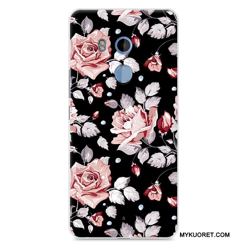 Kuori Htc U11+ Pehmeä Neste Harmaa Puhelimen Kuoret, Kotelo Htc U11+ Silikoni Persoonallisuus Murtumaton