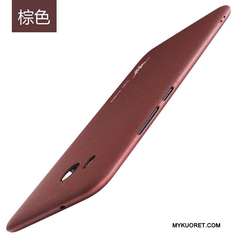 Kuori Htc U11 Pehmeä Neste Pesty Suede Jauhe, Kotelo Htc U11 Laukut Takakansi Puhelimen Kuoret