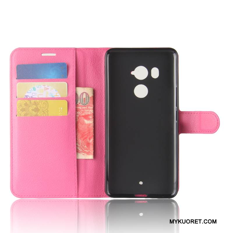 Kuori Htc U11+ Pehmeä Neste Puhelimen Kuoret Kortti, Kotelo Htc U11+ Laukut Musta Murtumaton