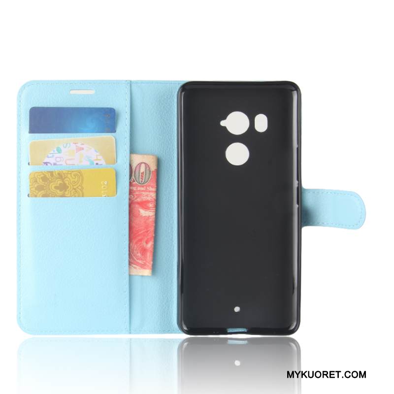 Kuori Htc U11+ Pehmeä Neste Puhelimen Kuoret Kortti, Kotelo Htc U11+ Laukut Musta Murtumaton