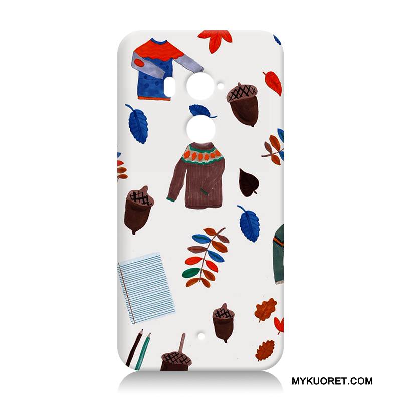 Kuori Htc U11+ Pehmeä Neste Puhelimen Kuoret Persoonallisuus, Kotelo Htc U11+ Silikoni Ihana Sininen