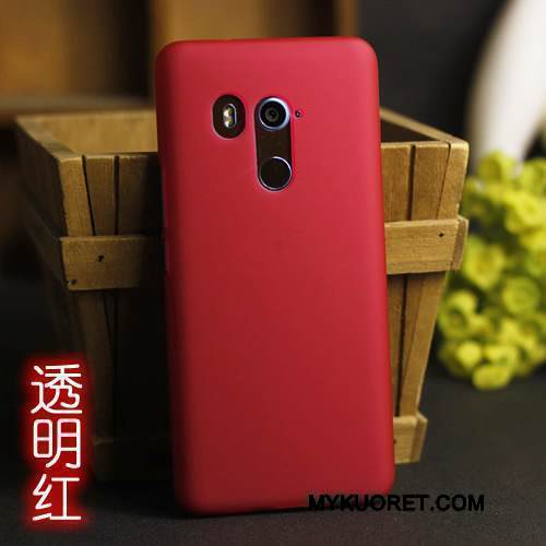 Kuori Htc U11+ Pehmeä Neste Ultra Pesty Suede, Kotelo Htc U11+ Laukut Valkoinen Murtumaton