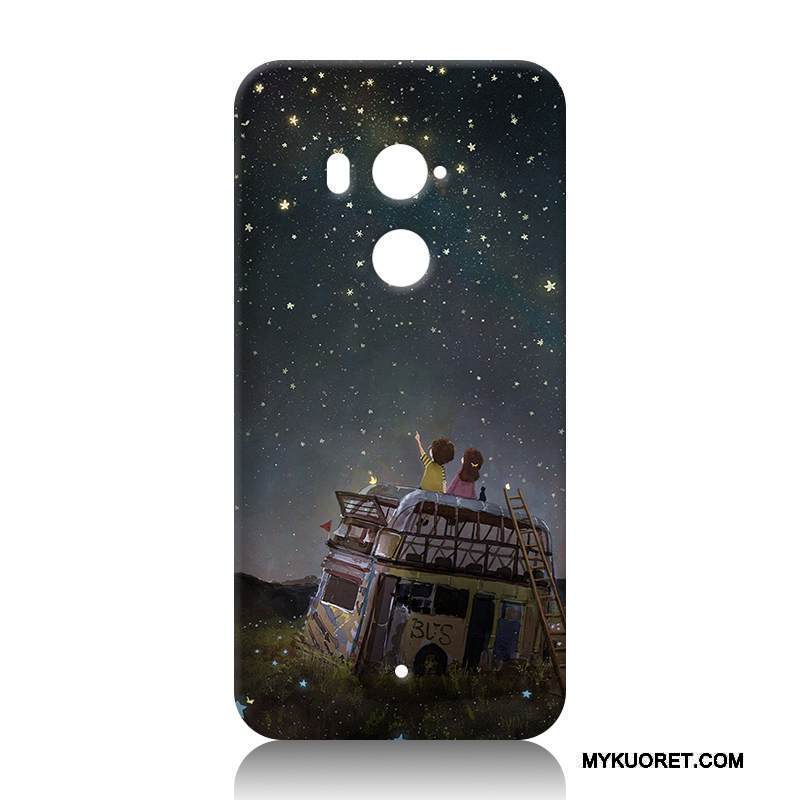 Kuori Htc U11+ Sarjakuva Murtumaton Puhelimen Kuoret, Kotelo Htc U11+ Suojaus Persoonallisuus Ihana