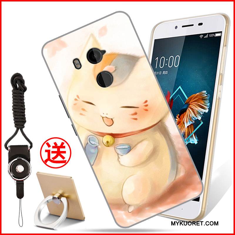 Kuori Htc U11+ Suojaus Jauhe Punainen, Kotelo Htc U11+ Pehmeä Neste Murtumaton Puhelimen Kuoret