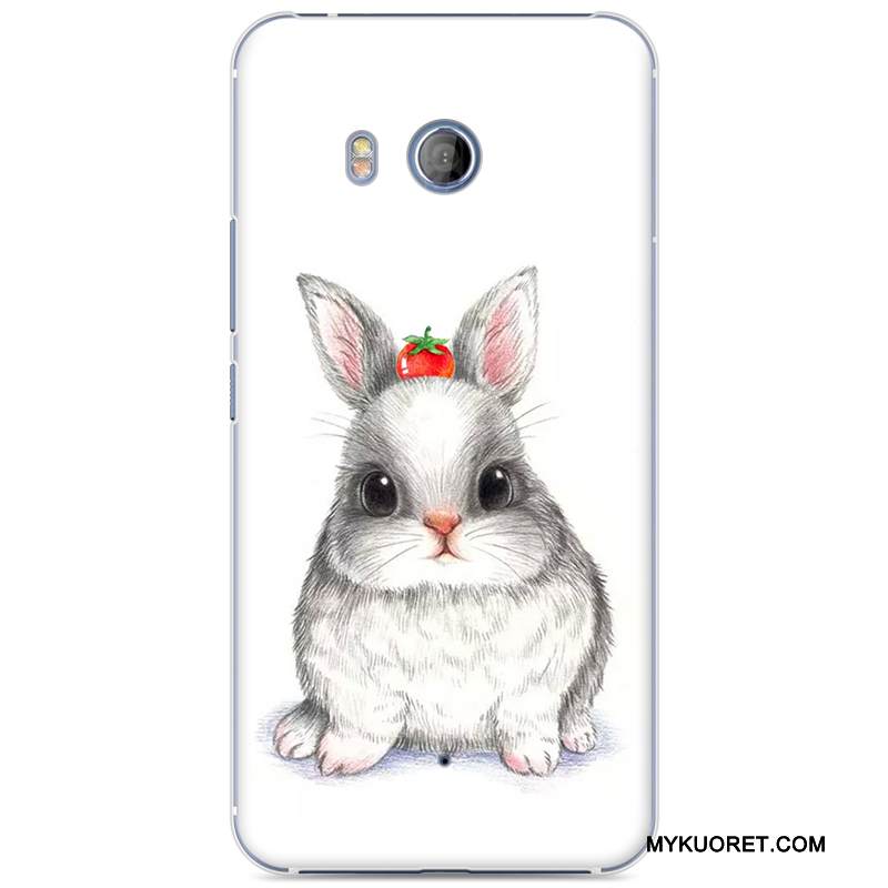 Kuori Htc U11 Suojaus Keltainen Murtumaton, Kotelo Htc U11 Maalaus Puhelimen Kuoret Trendi