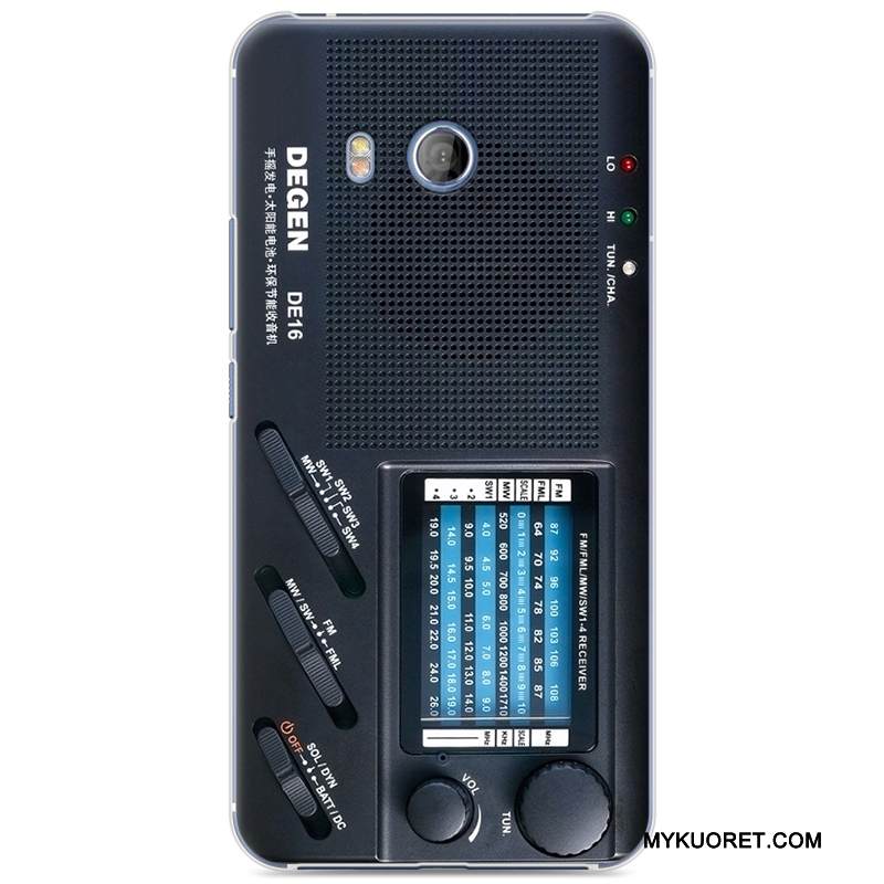 Kuori Htc U11 Suojaus Keltainen Murtumaton, Kotelo Htc U11 Maalaus Puhelimen Kuoret Trendi