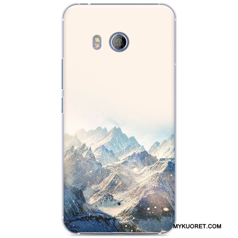 Kuori Htc U11 Suojaus Puhelimen Kuoret Kova, Kotelo Htc U11 Maalaus Trendi Yksinkertainen