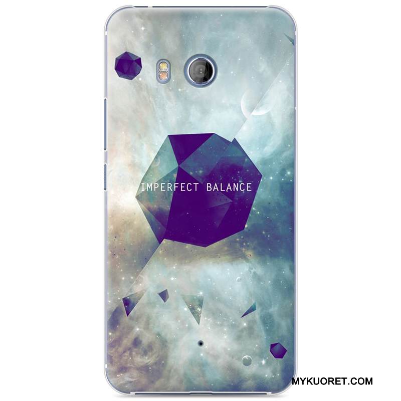 Kuori Htc U11 Suojaus Puhelimen Kuoret Kova, Kotelo Htc U11 Maalaus Trendi Yksinkertainen