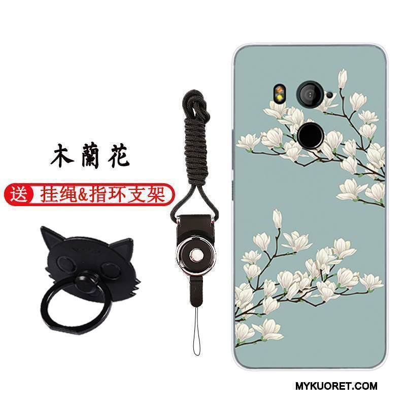 Kuori Htc U11+ Suojaus Puhelimen Kuoret Persoonallisuus, Kotelo Htc U11+ Laukut Vaaleansininen Yksinkertainen