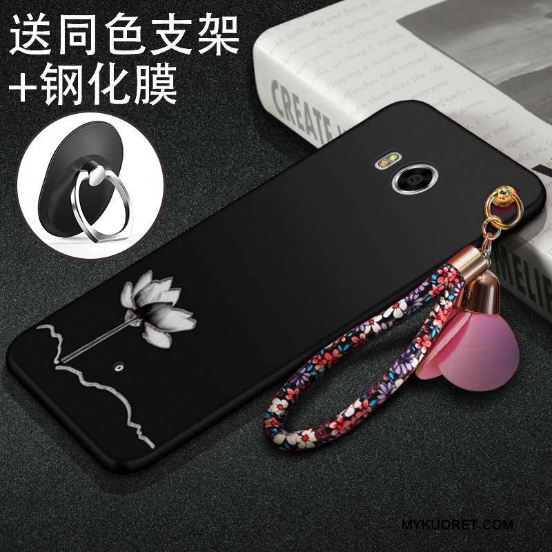 Kuori Htc U11 Suojaus Trendi Punainen, Kotelo Htc U11 Laukut Puhelimen Kuoret Murtumaton