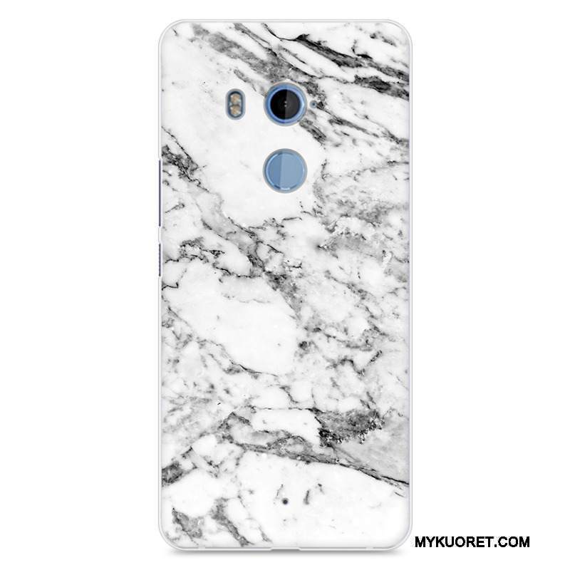 Kuori Htc U11+ Vuosikerta Puhelimen Kuoret Murtumaton, Kotelo Htc U11+ Laukut Valkoinen
