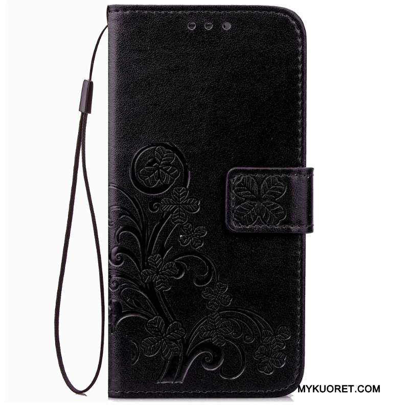 Kuori Huawei Ascend G6 Kuoret Puhelimen Kuoret Trendi, Kotelo Huawei Ascend G6 Nahka Murtumaton Punainen