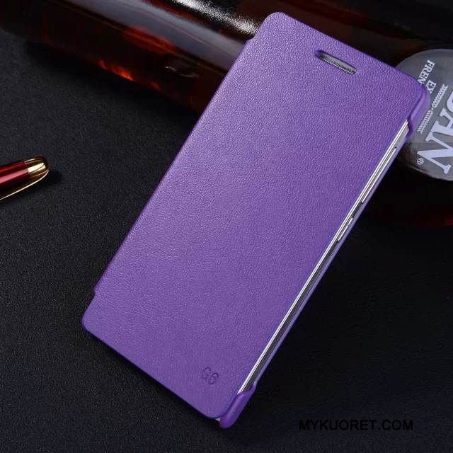 Kuori Huawei Ascend G6 Kuoret Violetti Trendi, Kotelo Huawei Ascend G6 Pehmeä Neste Murtumaton