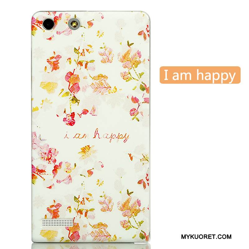 Kuori Huawei Ascend G6 Luova Puhelimen Kuoret Kova, Kotelo Huawei Ascend G6 Sarjakuva Takakansi Jauhe